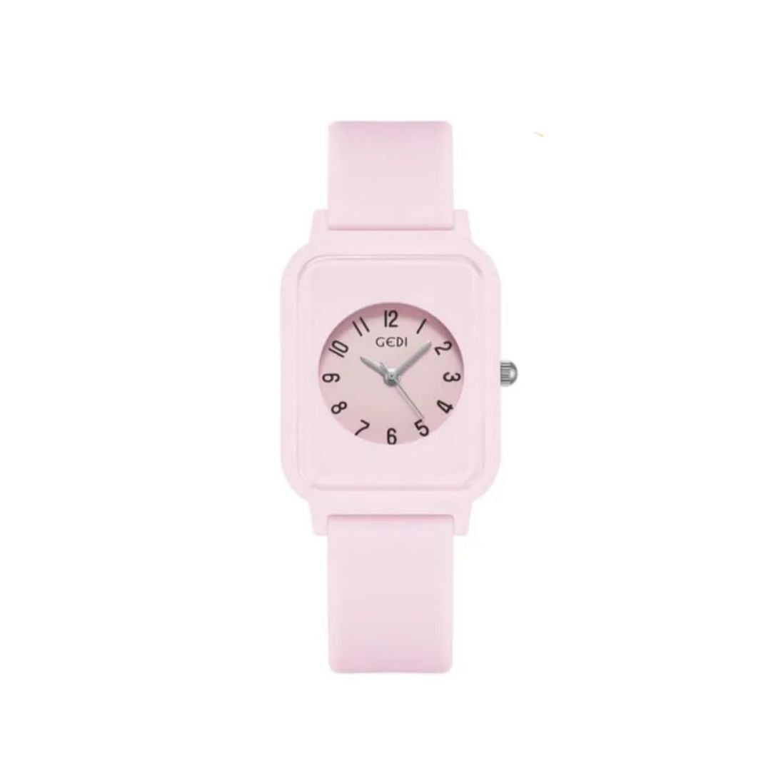 Silicone Strap Aesthetic Watch for Women