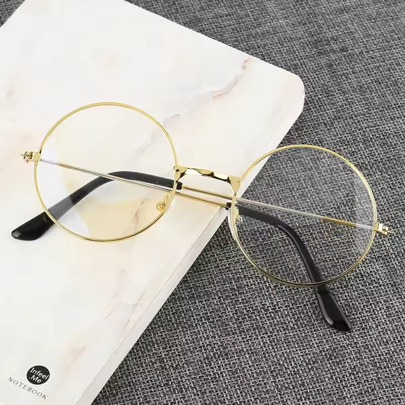 Round Metal Frame Sunglasses