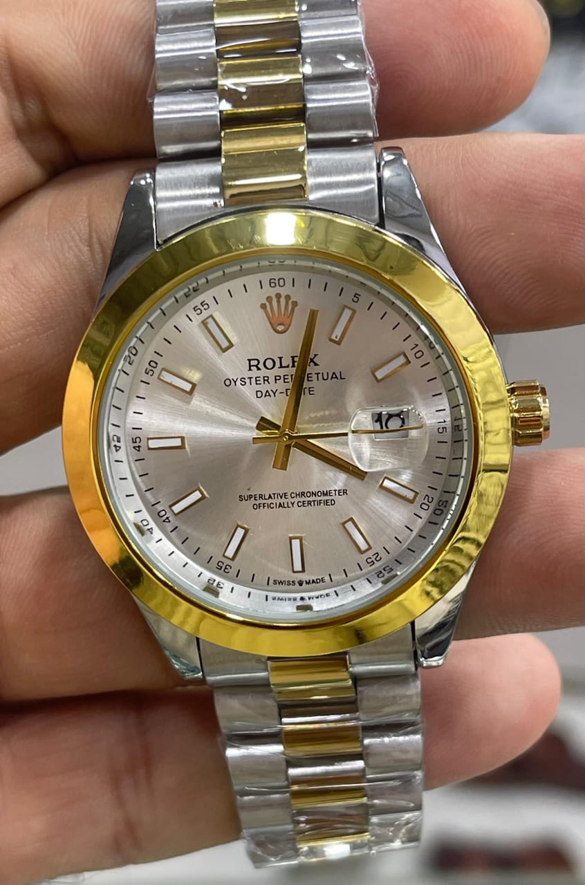 Rolax Full-Steel Date Watch
