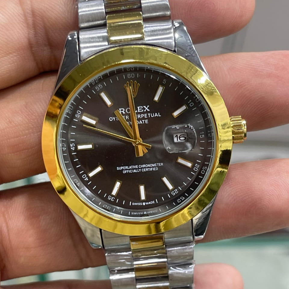 Rolax Full-Steel Date Watch